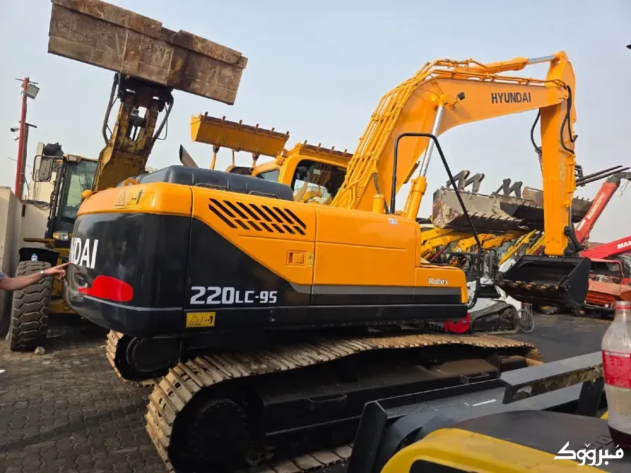 حفارة مجنزرة HYUNDAI ROBEX درعا - الصورة 1