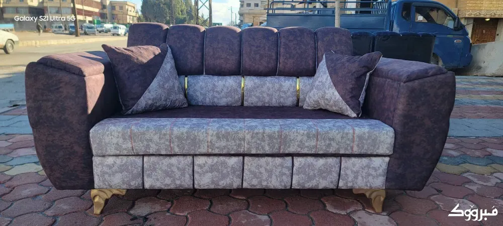 طقم كنب لف /حمص حمص - الصورة 1