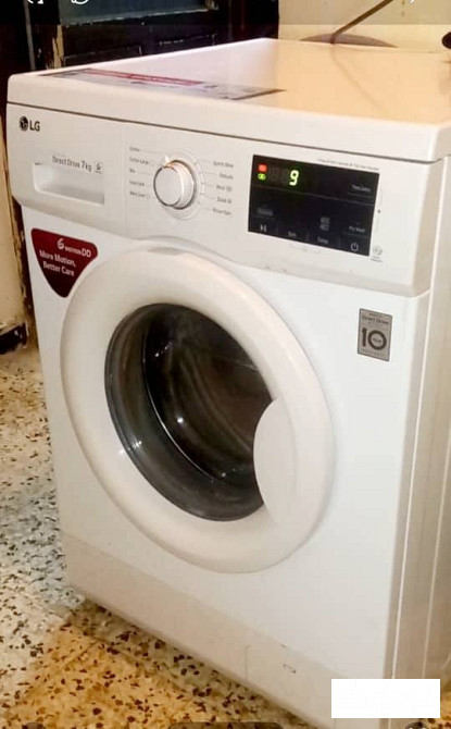غسالة LG إل جي بحالة الجديد مستعملة شهرين فقط! حلب - الصورة 1