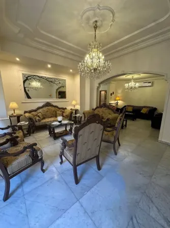منزل مفروش ايجار سنوي /مزة الفيلات الشرقية دمشق