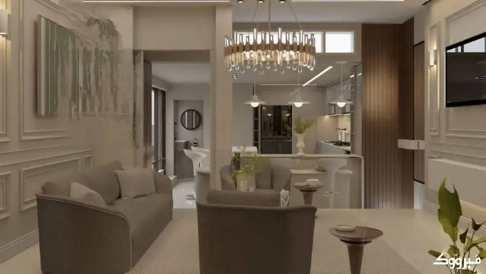 شقة مفروشة/كفر سوسة دمشق - الصورة 1