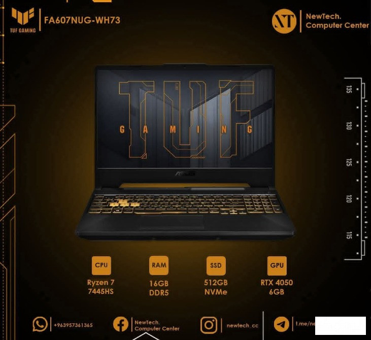 لابتوب ASUS TUF اللاذقية - الصورة 1