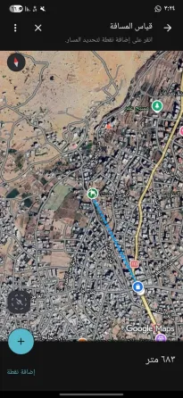 ارض ع طريق نابوع//الزبداني دمشق