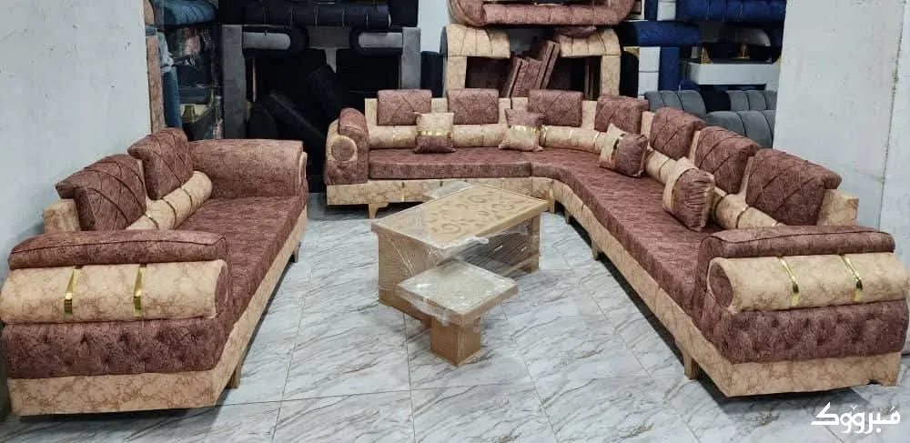 طقم كنب موديل فازة//دمشق دمشق - الصورة 2